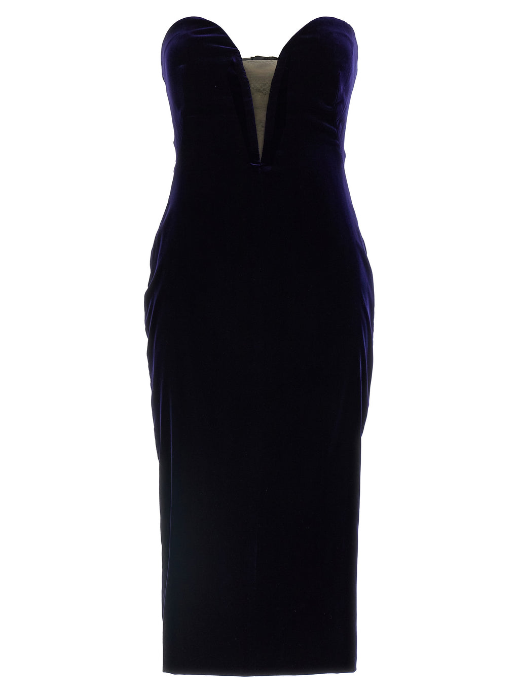 TOM FORD Stretch Velvet Midi Dress