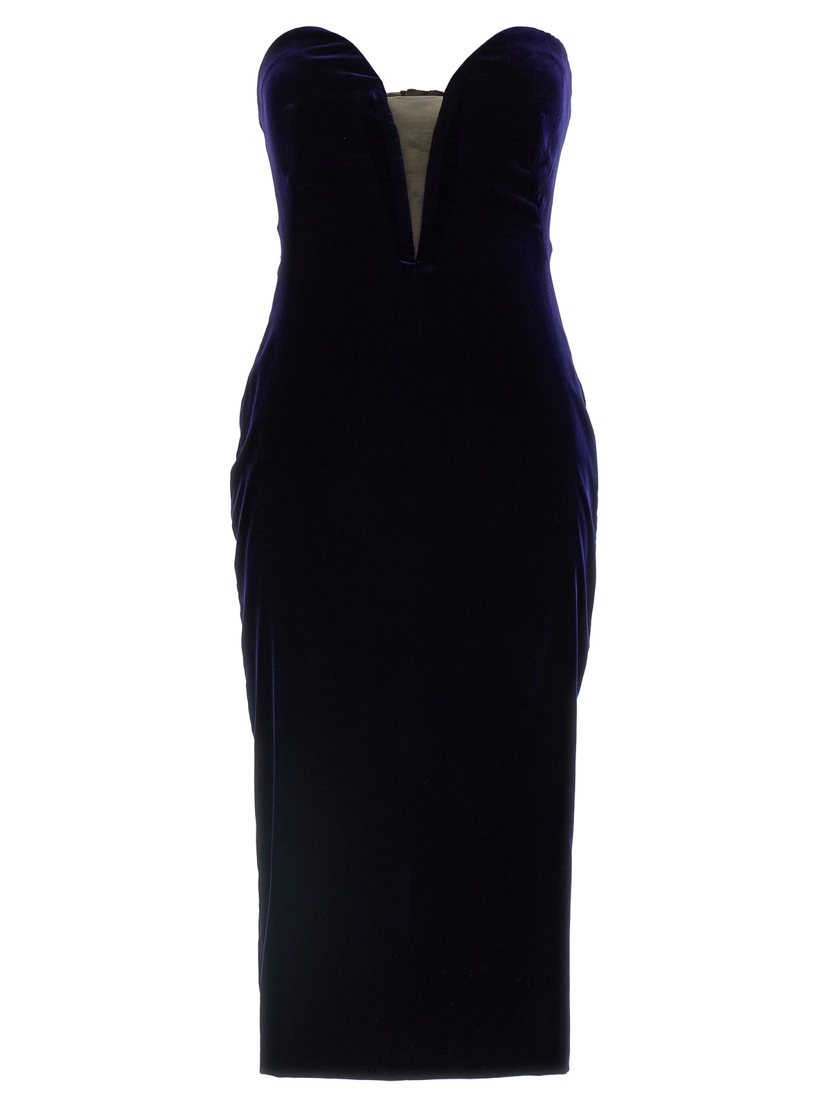 TOM FORD Stretch Velvet Midi Dress