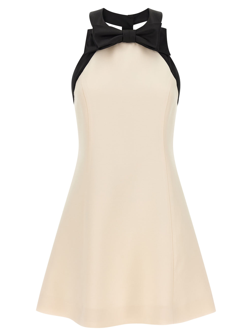 VALENTINO GARAVANI Crepe Couture Short Dress