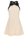 VALENTINO GARAVANI Crepe Couture Short Dress