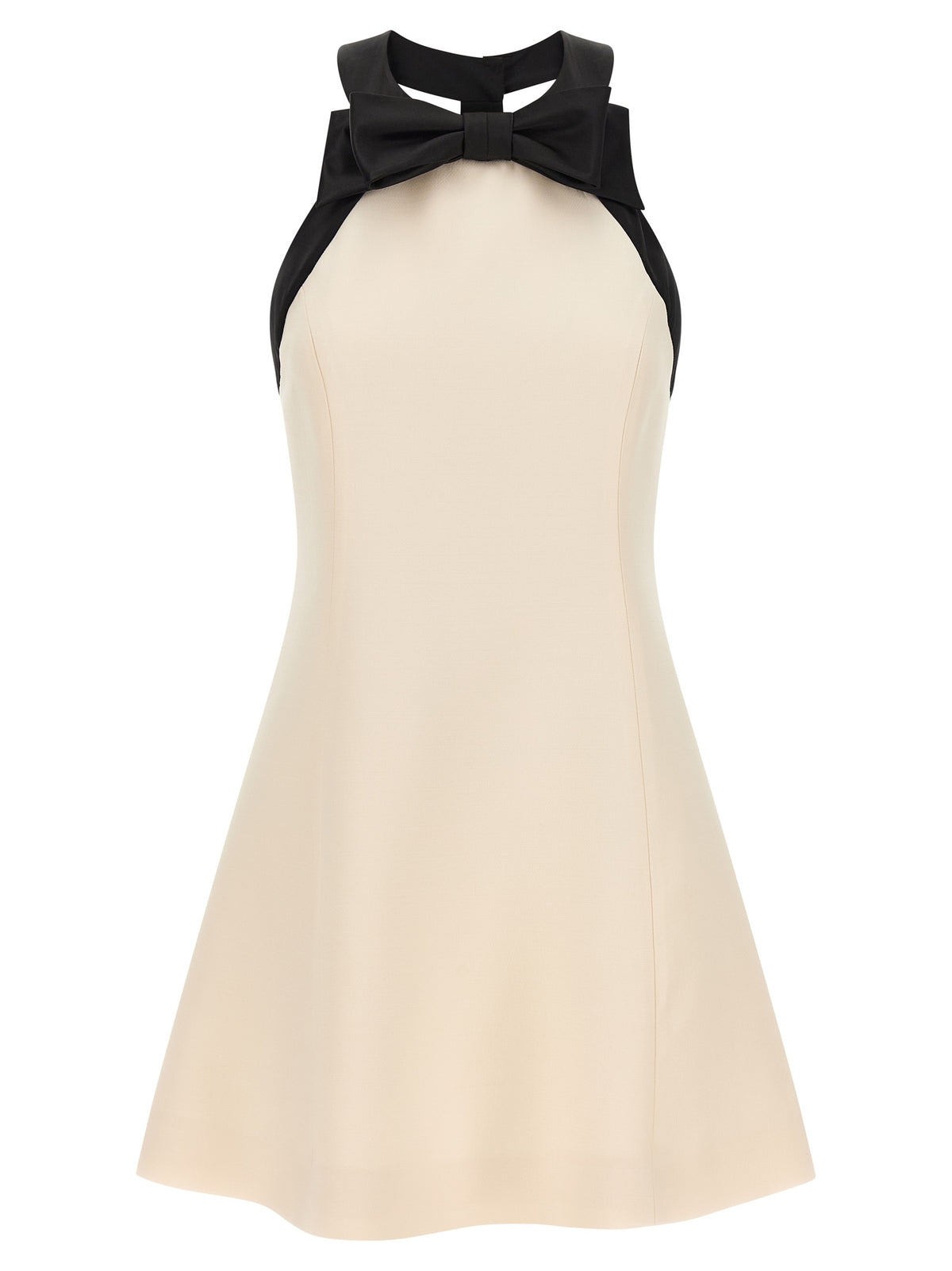 VALENTINO GARAVANI Crepe Couture Short Dress