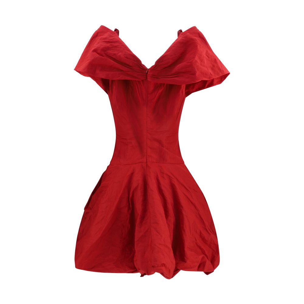 MAGDA BUTRYM Off-shoulder cotton-blend taffeta minidress