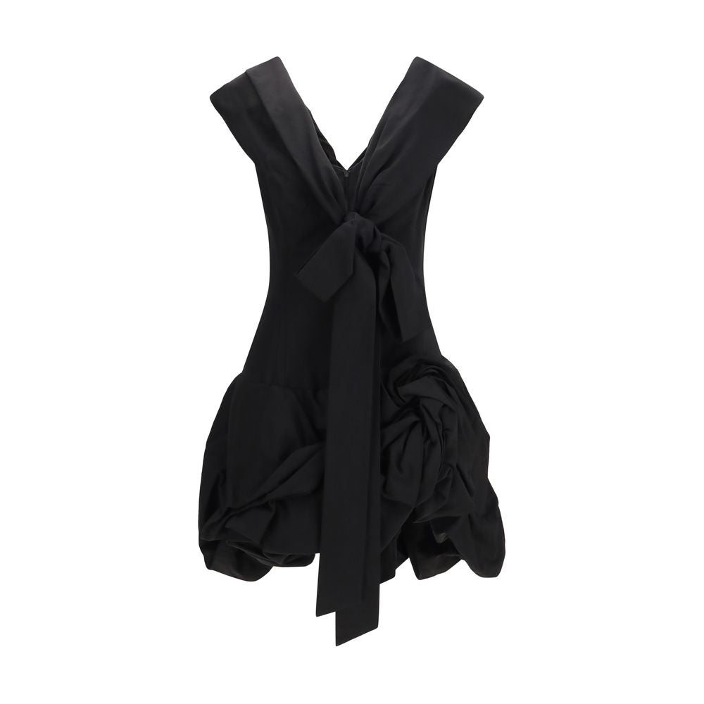 MAGDA BUTRYM Off-shoulder cotton-blend taffeta minidress
