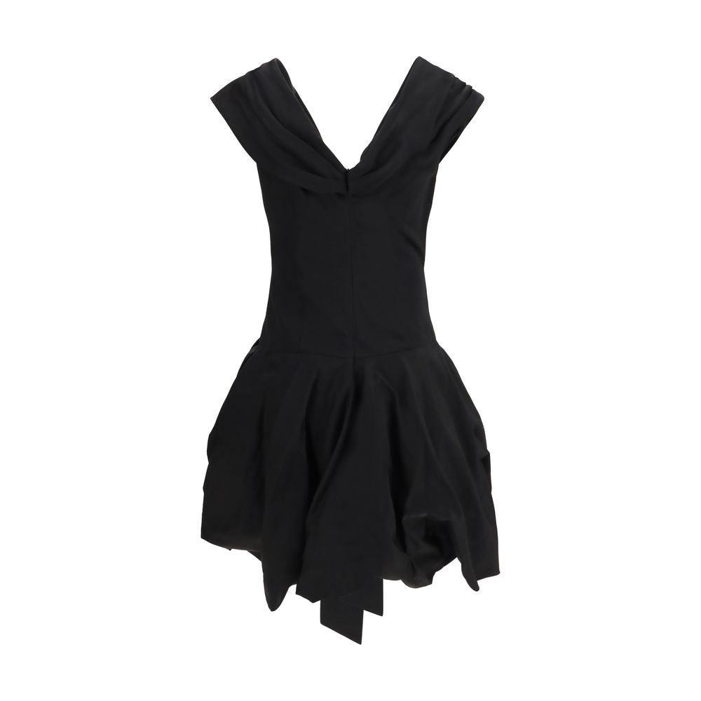 MAGDA BUTRYM Off-shoulder cotton-blend taffeta minidress