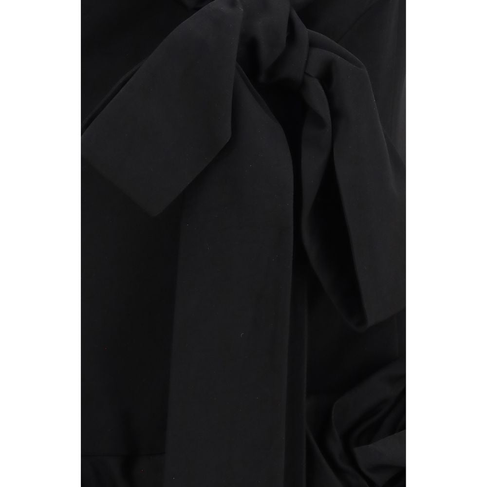 MAGDA BUTRYM Off-shoulder cotton-blend taffeta minidress