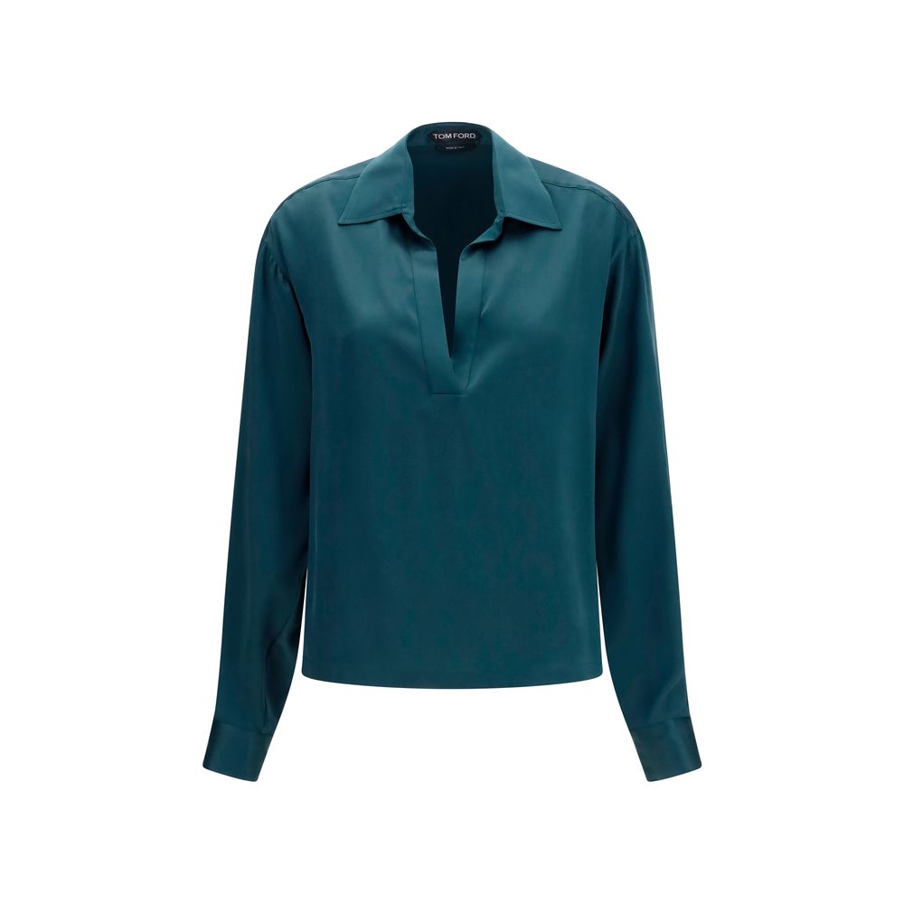 TOM FORD Relaxed fit silk dress shirt