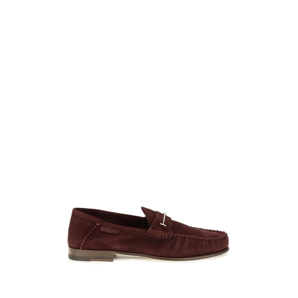 TOM FORD T strap Loafers