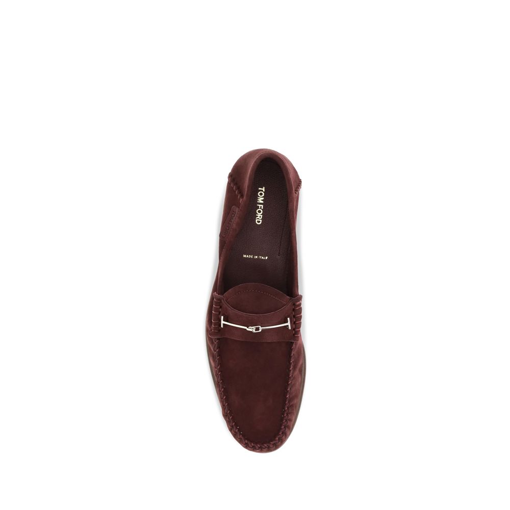 TOM FORD T strap Loafers