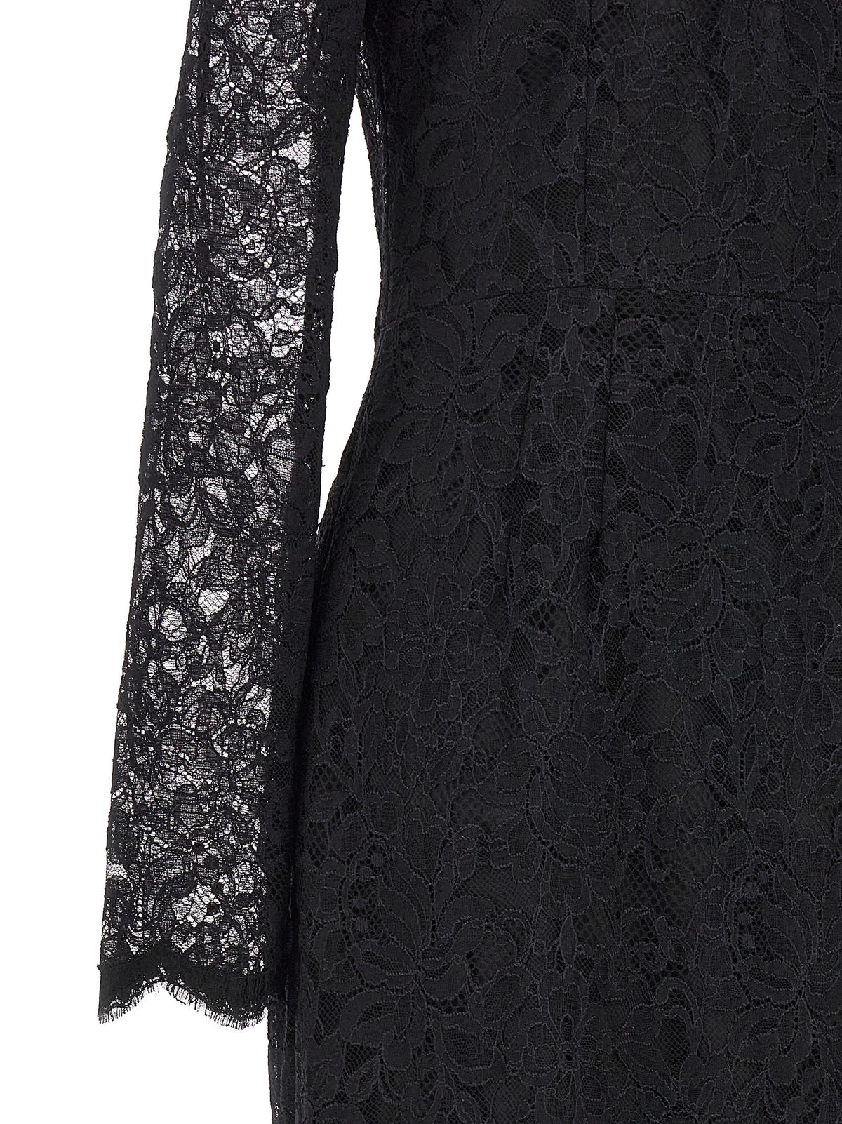 DOLCE & GABBANA floral cordonetto lace sheath dress