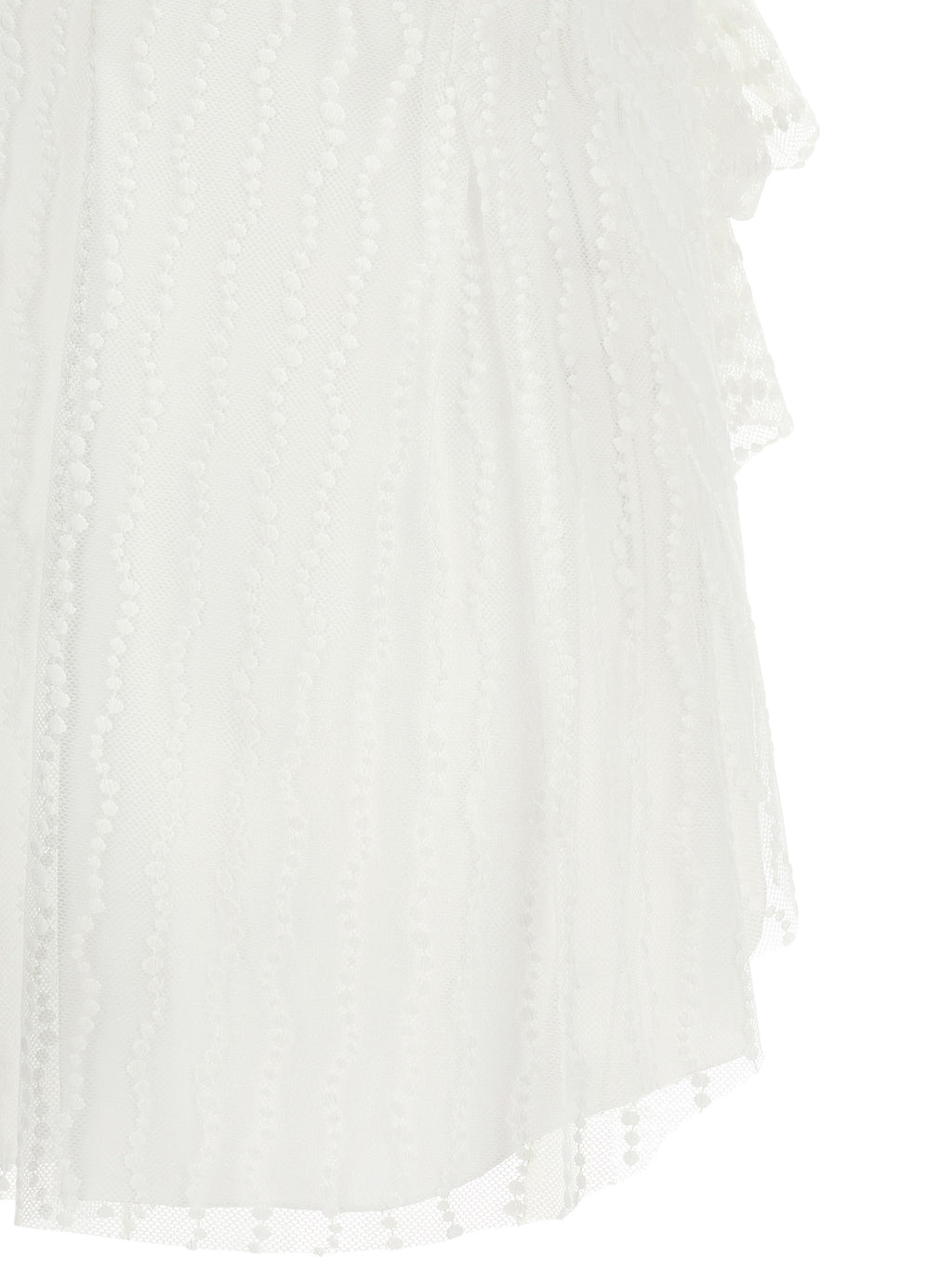 ALBERTA FERRETTI White tulle top
